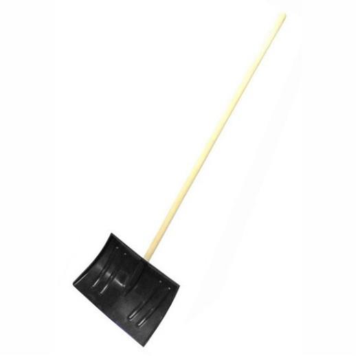 Plastic Snow Pusher Shovel With Handle