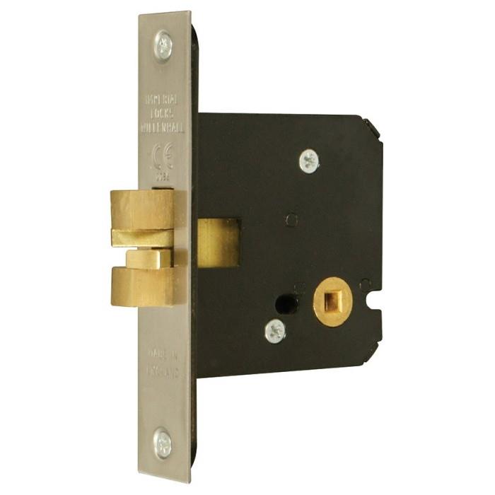 Imperial G8028 Mortice Bathroom Sliding Door Lock; 5mm Follower; 76mm (3