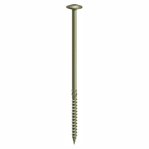 Timco 95INW In-Dex Wafer Head Timber Framing Screw; Olive Green (OL)(GN); (T30); 6.7 x 95mm
