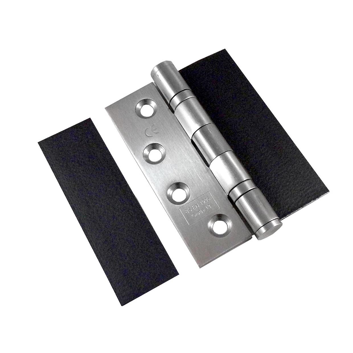 Astroflame Flexiseal Intumescent Hinge Pads; Square Corners; Non Adhesive; 100 x 30mm; Pack (6)