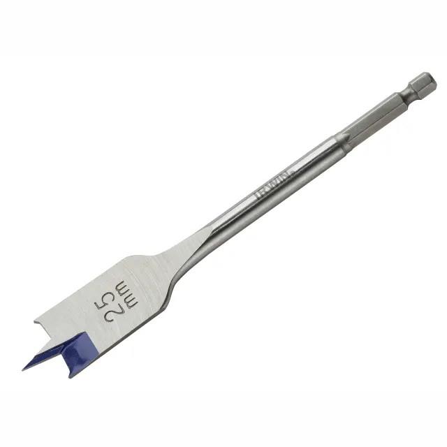 Irwin 10502816 Blue Groove 4X Flat Wood Bit; 25mm