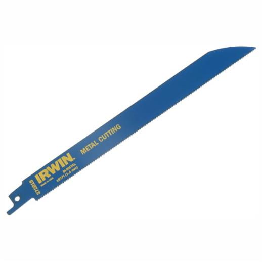 Irwin 10504156 Reciprocating Saw Blades; Metal Cutting; 18 TPI; 200mm; (818R); Pack (5)