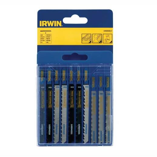 Irwin 10505817 Jigsaw Blade Set; 10 Piece Assorted