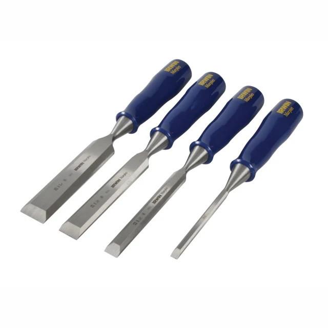 Irwin Marples TM444/S4 Bevel Edge Chisel Set; 4 Piece; 6; 12; 18 & 25mm