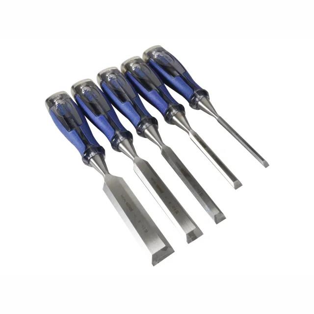 Irwin Marples 10503421 M750 Splitproof Pro Bevel Edge Chisel Set; 5 Piece