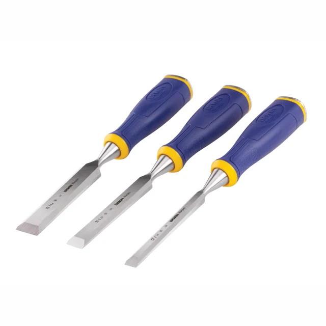 Irwin Marples 10503426 MS500 Bevel Edge Chisel Set; Set of 3 (12; 19; 25mm)