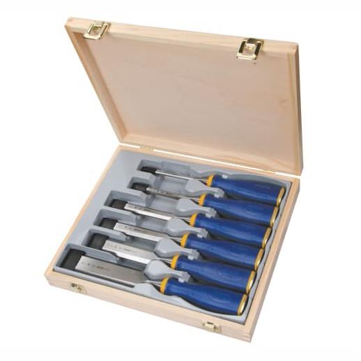 Irwin Marples 10503430 MS500 All-Purpose ProTouch Handle Chisels; 6 Piece Set: 6; 10; 12; 19; 25, & 32mm