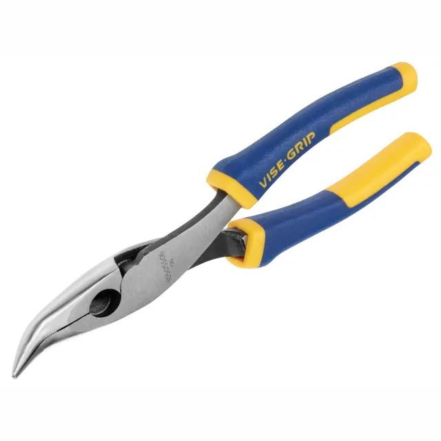 Irwin Vise-Grip 10505506 Bent Long Nose Pliers; 200mm (8