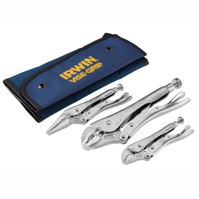 Irwin Vise-Grip TVG73 Locking Pliers Set; 3 Piece