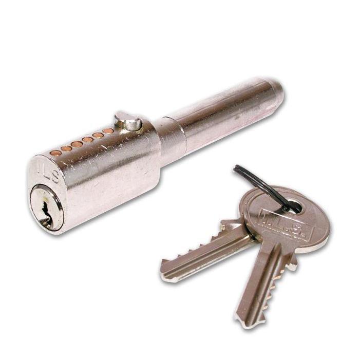 ILS FDM005 Pinson Style Oval Bullet Shutterlock; Chrome Plated (CP)