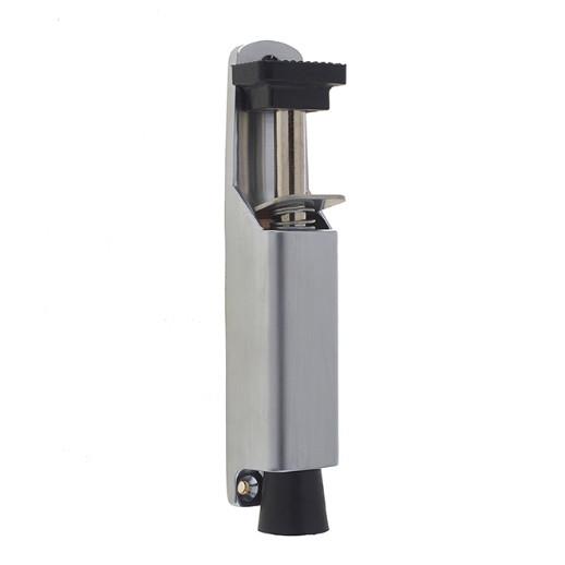 Jedo IA4307SC Foot Operated Door Holder; Satin Chrome Plated (SCP); 180mm (7