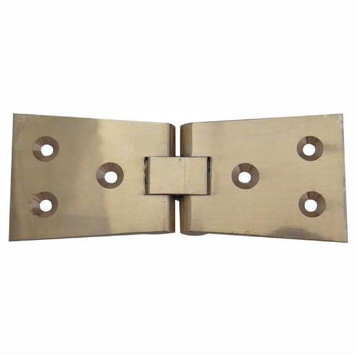 Jedo J9020PB Counter Flap Hinges; 99 x 40mm (4" x 1 1/2"); Polished Brass (PB)