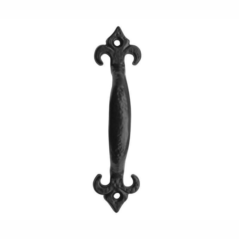 Jedo JAB52 Fleur-De-Lys (FDL) Pull Handle; Antique Black (AB), 230mm (9