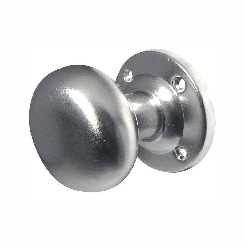 Jedo JV172ASC Mushroom Mortice Knob Set; 50mm (2