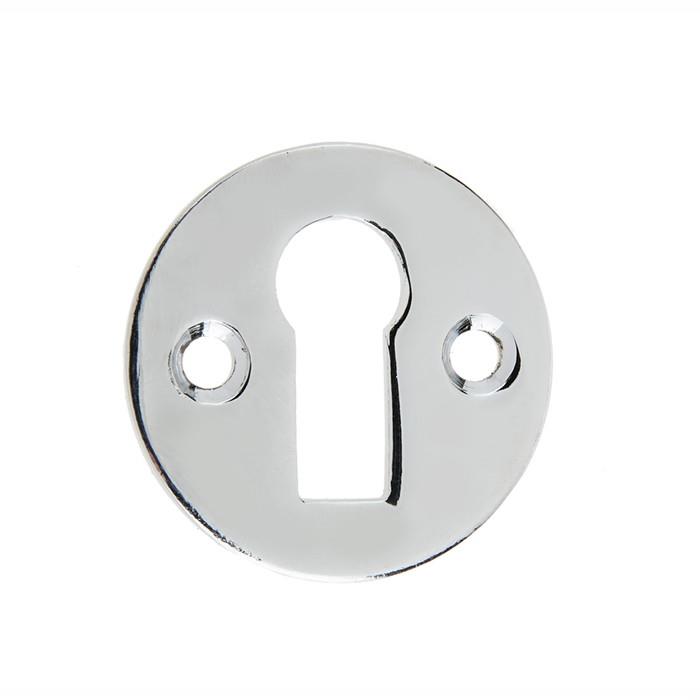 Jedo JV41CP Open Escutcheon; 32mm Diameter; Polished Chrome Plated (CP)