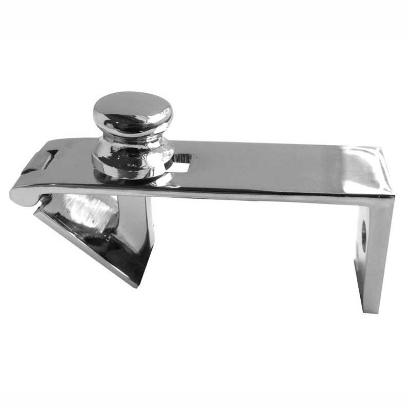 Jedo JV73CP Counter Flap Catch; 80 x 38mm; Polished Chrome Plate (CP)
