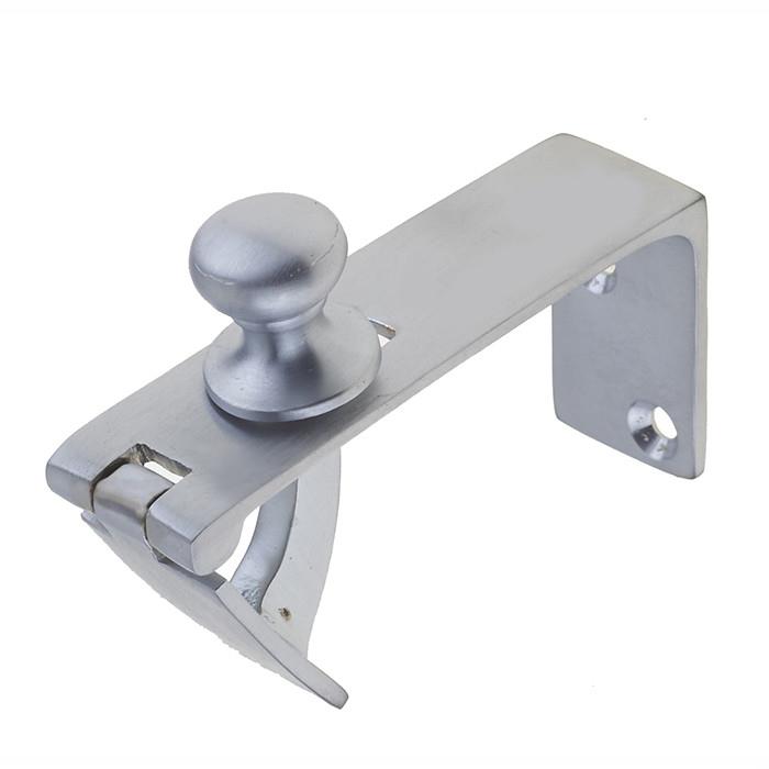 Jedo JV73SC Counter Flap Catch; 80 x 38mm; Satin Chrome Plate (SCP)