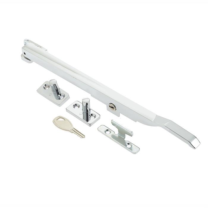 Jedo JW77LPC Modern Locking Casement Stay; 250mm (10