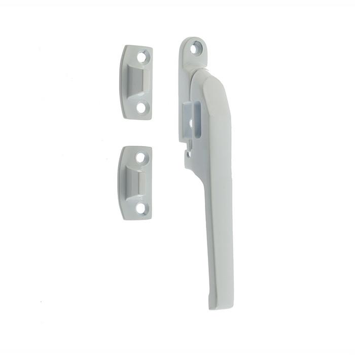 Jedo JW78WH Modern Non Locking Night Vent Casement Fastener; 124mm; White (WH)
