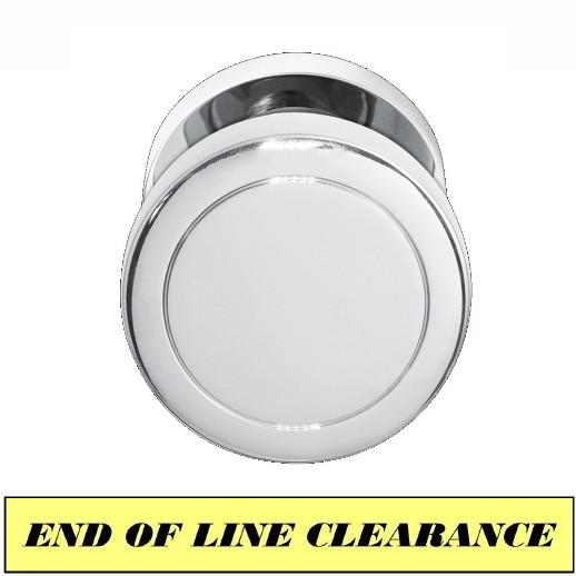 Karcher ERK 530 R2 72 Centred Door Knob Set; Operational; Polished Stainless Steel (PSS) Knob And Rose; 52mm Diameter Rose