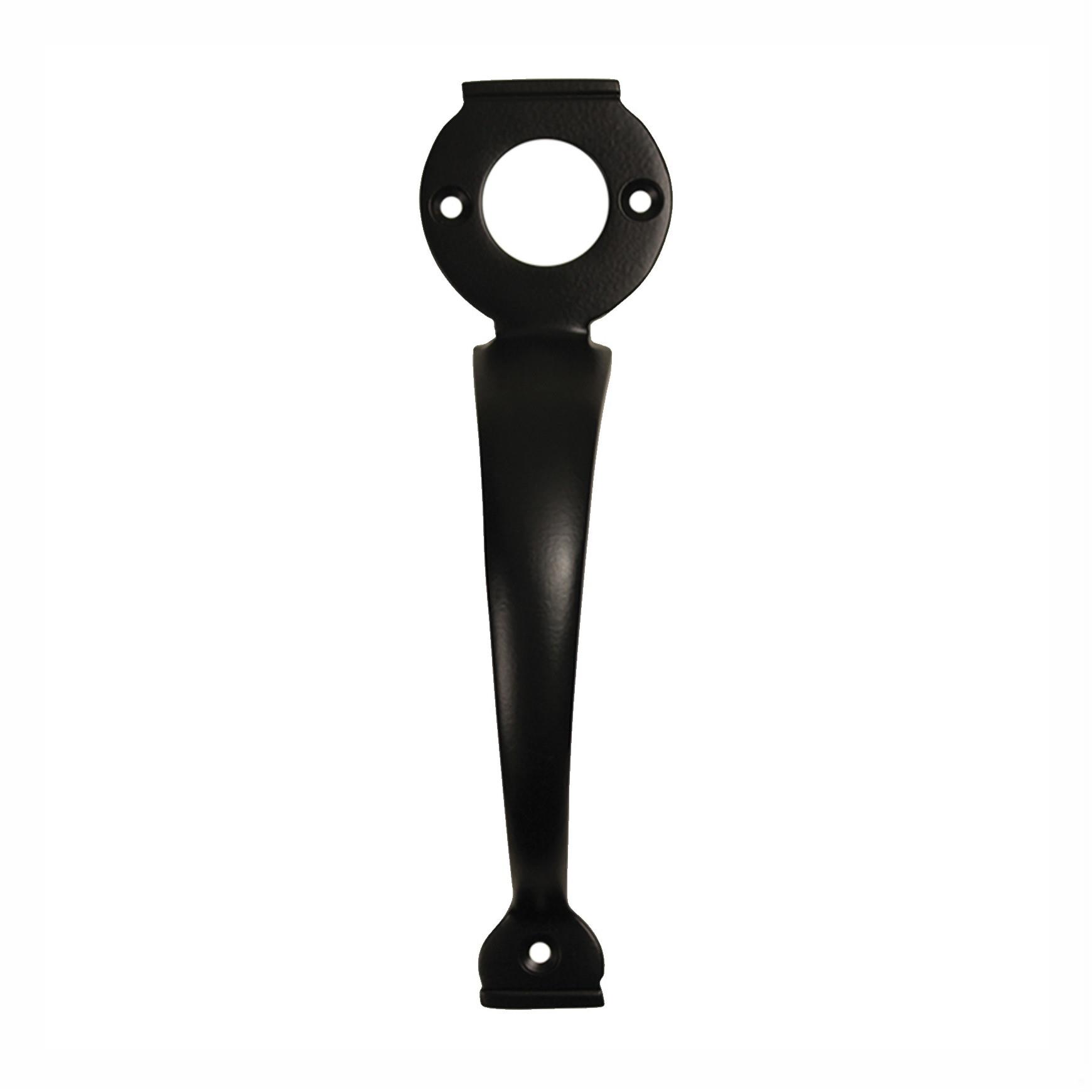 1125 Long Throw Lock Handle; 200mm (8"); Black (BK)