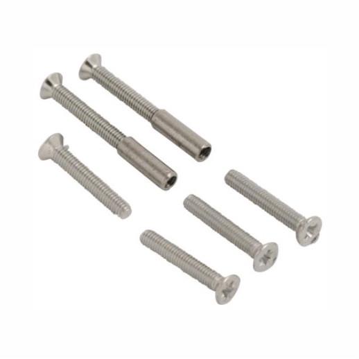 Bolt Through Fittings Pack; Set (2); Includes 6 Machine Screws