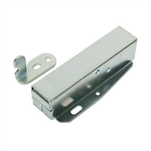 Touch (Tutch) Latch; Bright Zinc Plated (ZP)