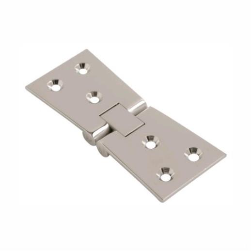Counter Flap Hinges; 102 x 38mm (4" x 1 1/2"); Polished Chrome Plated (CP)