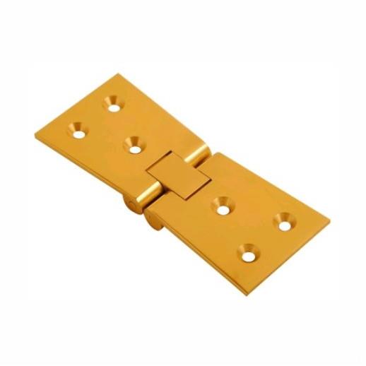 Counter Flap Hinges; 102 x 38mm (4" x 1 1/2"); Polished Brass (PB)