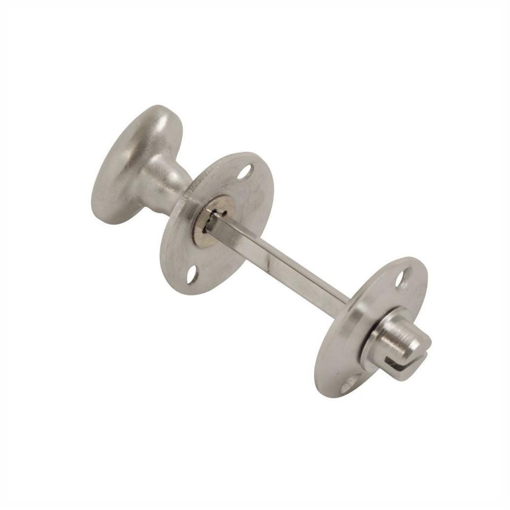 Oval Turn & Release; 5mm Spindle; Satin Chrome Plated (SCP)