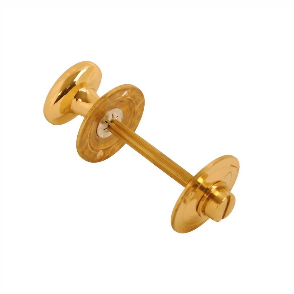 Turn & Release, For Rack Bolt, Polished Brass (PB)