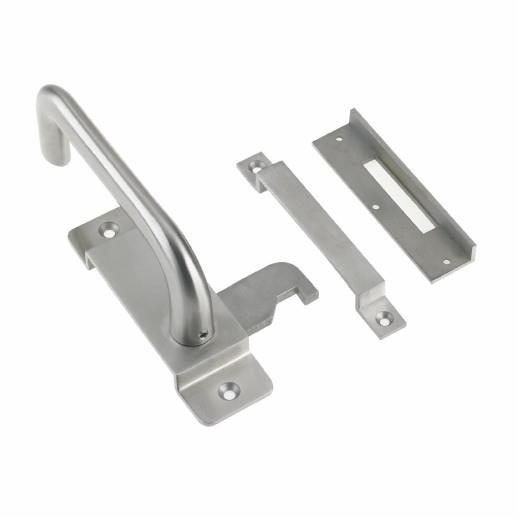 Facility Indicator Bolt; Reversible Solid Lever; Satin Anodised Aluminium (SAA)