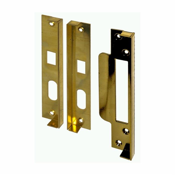 Securefast Mortice Sashlock Rebate Set; Electro Brassed (EB); 13mm (1/2