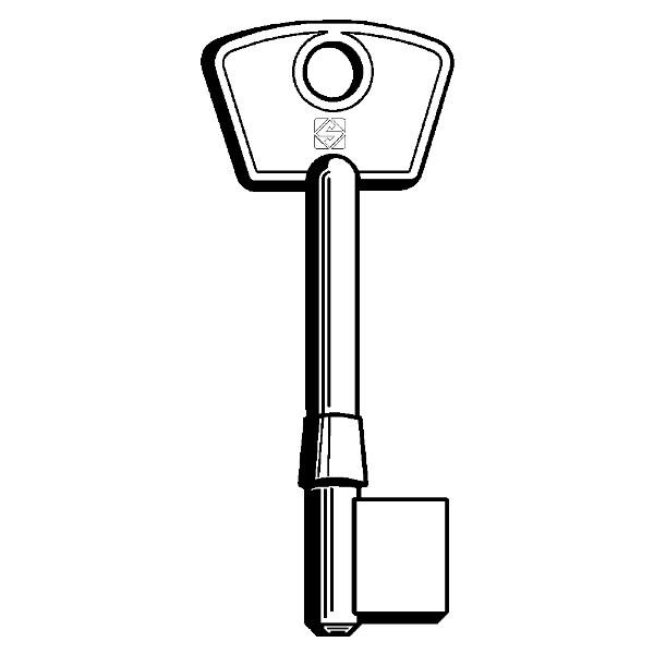 Chubb Union 3G114 Copy Key Cut To Pattern; (CHU-1G) (KB-CH175) (CHC)