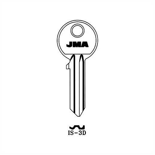 Cut Key; Iseo Household Cylinder; (IE2)
