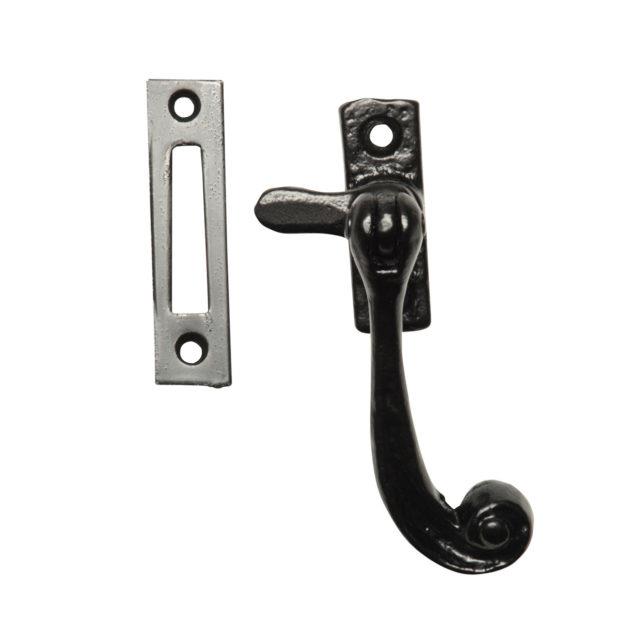 Kirkpatrick 1121-MP Casement Fastener; Mortice Plate (MP); Antique Black (AB)