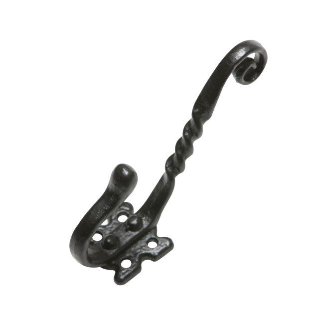 Kirkpatrick 1130 Hat & Coat Hook; Antique Black (AB)