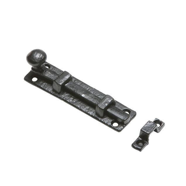 Kirkpatrick 1131 Door Bolt; Straight; 101 x 25mm; Antique Black (AB)