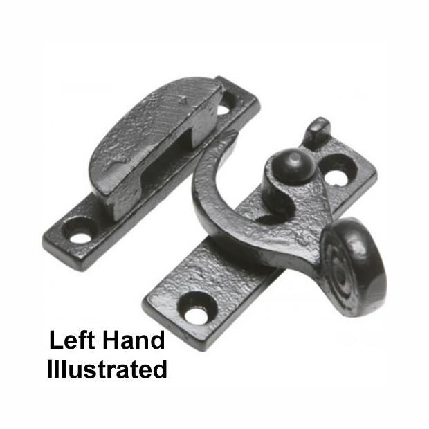 Kirkpatrick 1460 Sash Window Fastener; Left Hand (LH); Antique Black (AB)