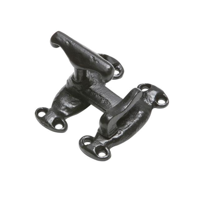 Kirkpatrick 1557 Casement / Showcase Fastener;  Antique Black (AB)