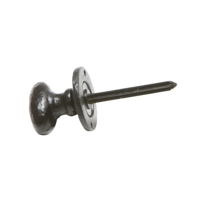 Kirkpatrick 5132 Oval Thumb Turn; To Suit Star Spindle Rack Bolts; Antique Black (AB)