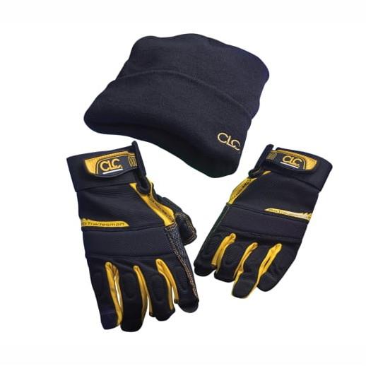CLC Fingerless Gloves & Beanie Hat