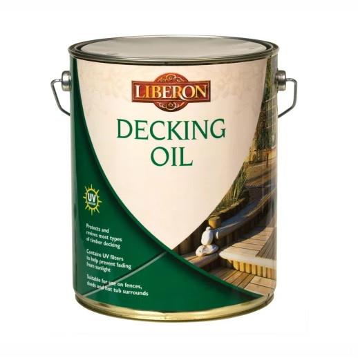 Liberon 003795 Decking Oil; Teak (TK); 5 Litre