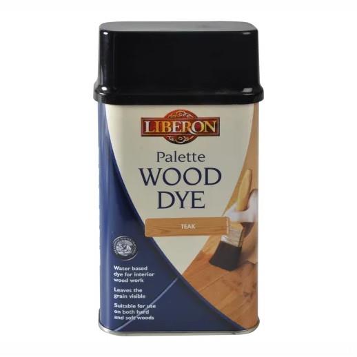 Liberon 014335 Palette Wood Dye; Teak (TK); 250ml