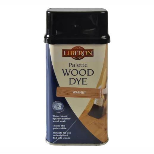 Liberon 014334 Palette Wood Dye; Walnut (WA); 250ml