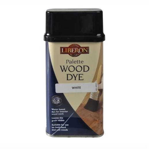 Liberon 014310 Palette Wood Dye; White (WH); 250ml