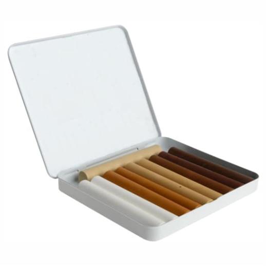 Liberon 014246 Retouch Crayons Kitchen Tin Set; 10 Assorted