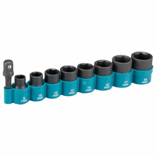 Makita B-54651 Impact Socket Set; 3/8