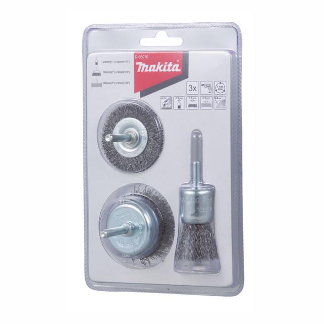 Makita D-66070 Wire Brush Set (3)