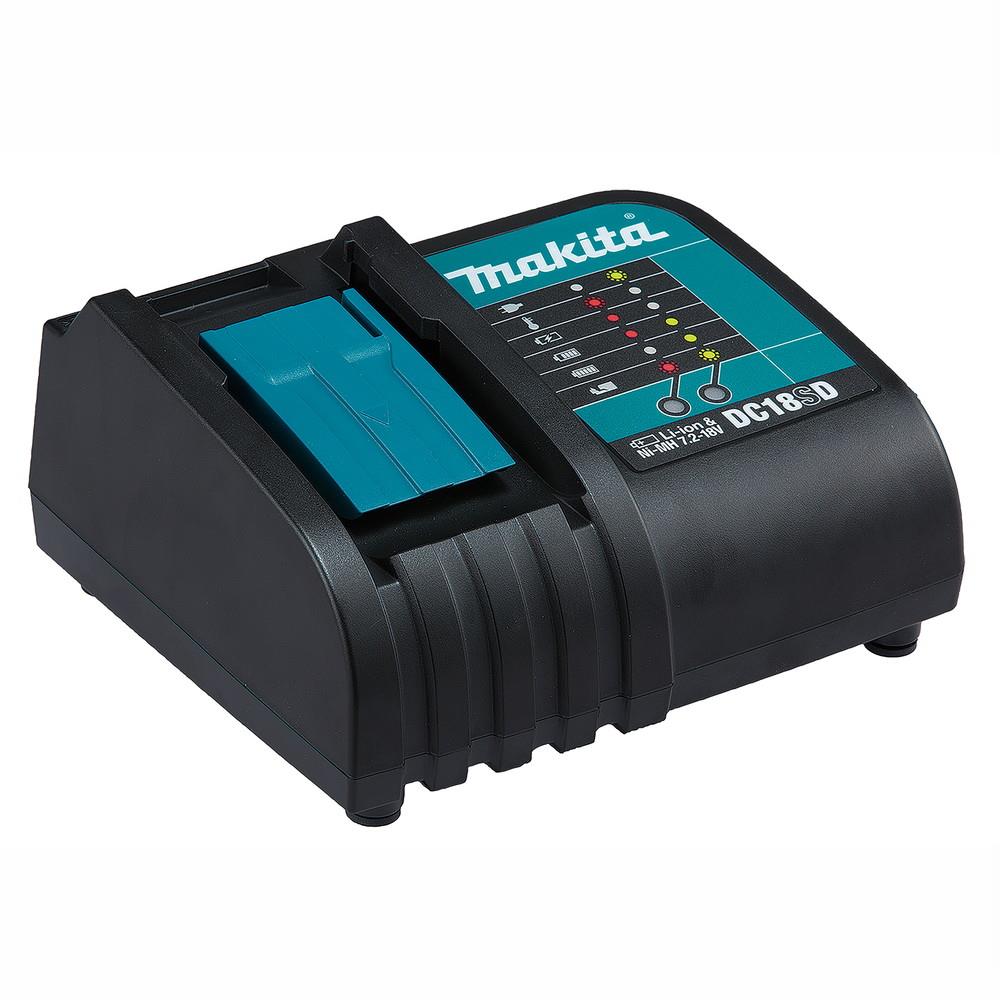 Makita DC18SD Battery Charger; 14.4 - 18 Volt; 60mins (3.0AH); 240 Volt